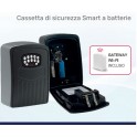 CASSETTA DI SICUREZZA SMART A BATTERIE Cassetta di sicurezza Smart a batterie con Gateway WI-FI per il controllo remoto