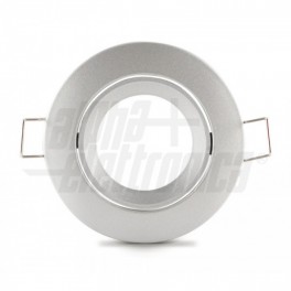 SUPPORTO LAMP.LED SILVER GU10+