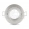 SUPPORTO LAMP.LED SILVER GU10+