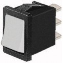 DEVIATORE UNIPOLARE  NERO 250V 6A ****TUTTO NERO ***