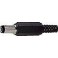 PRESA DC MIN.(5,5X2,1) NERO+GUIDA