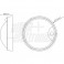 Plaf.Led Roton.14W 230V 3000K  sensore