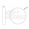 Plafoniera Led 20W 4000K Bianca 230Vac