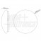 Plafoniera Led 18W Diametro 360mm 3000K