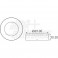 SUPPORTO LAMP.PLASTIC.LUCIDO G