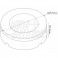 SUPPORTO LAMP.PLASTIC.LUCIDO G