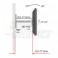 SUPPORTO LCD ORIENTABILE 13"-27" Supporto TV Orientabile, 13"-27" - Braccio removibile