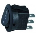 DEVIATORE 3P. ON-OFF-ON NERO 12V
