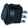DEVIATORE 3P. ON-OFF-ON NERO 12V