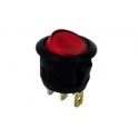 INTERRUTTORE .A BIL.UNIP.DA PANN.6A 250V Interruttore unipolare a bilancere luminoso rosso 230v