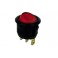 INTERRUTTORE .A BIL.UNIP.DA PANN.6A 250V Interruttore unipolare a bilancere luminoso rosso 230v