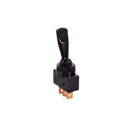 DEVIAT.A LEVA NERO 12V ON-ON 3P FAST
