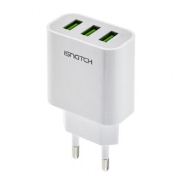 ALIMENTATORE 3 PORTE USB 5V/3A 15W SPINA EU BOX