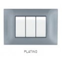 PLACCA TECNOPOL. GEM 6003-20 3P PLATINO