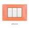 PLACCA TECNOPOL. T2 6007-16 7P ARANCIO