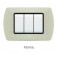 PLACCA METALLO T1 8807-28 7P PANNA