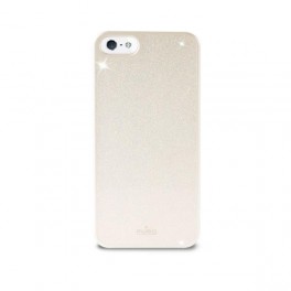 Puro Custodia Iphone 5 / 5s / SE  ''glitter'' Bianco