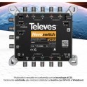 MULTISWITCH dCSS 5X5X4 1SAT/2SAT SKY