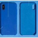 Puro Cover in Silicone Liquido con interno in microfibra per iPhone 6/6s/7/8 4,7"  Blu