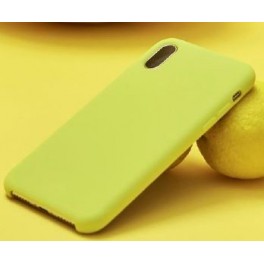 Puro Cover in Silicone Liquido con interno in microfibra per iPhone 6/6s/7/8 4,7" Giallo