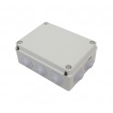 CASSETTA IP55 PASSACAVI 150X110X75mm CASSETTA DERIVAZIONE PASSACAVI COPERCHIO BASSO VITE IN ACCIAIO INOX 150X110X75