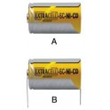 BATTERIA  SC  NICD 1,3Ah CON TERMINALI