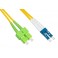 BRETELLA CAVO FIBRA OTTICA SC APC LC PC CAVO FIBRA OTTICA SC APC A LC UPC SINGLEMODE DUPLEX MT.2