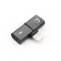 ADATT.HF-AUDIO APPLE LIGHTNING + CARICA SHORT NERO