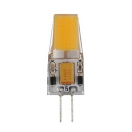 LAMPADINA BISPINA NA 12-24V  COB 4000K 2,5W G4 260LM ON Calda