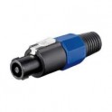 Speakon volante 4 poli maschio