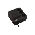 STABILIZZATORE TENS.GBC SCUDO AVR 1 Potenza: 1200VA - Potenza reale: 720W - Rumorosità: 40dB - Intervallo tensione : 180-264 Vol