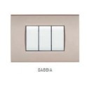 PLACCA TECNOPOL. ART 8002-12 2P SABBIA