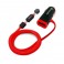 CHAUTO 1 USB 2,4A+MICRO/LIGH R ROSSO 1 MT FUJIPOWER