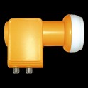 LNB WIDEBAND 2 OUT  H-V G57dB LNB WideBand 2 uscite: V/H - Serie Overlight