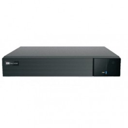NVR per tele. IP fino 6MP,4CANALI canali. Prestazioni 6MP @ 25fps real time. Compressione video H.265 - H.264. Banda massima 32M