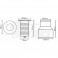 FARETTO INCAS.LED 2W 24V 6000K