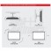 SUPPORTO LCD ORIENTABILE 13"-27" Supporto TV Orientabile, 13"-27" - Braccio removibile