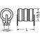 BATTERIA  NI-MH PER C.S. 3,6 V 80mAh