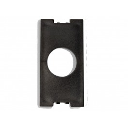 Frontalino ad un foro compatibile serie TICINO LIVING NOW® FRONTALINO ADATTATORE N