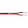 CAVO ROSSO/NERO 2X0,75 PREZZO AL METRO TASKER CAVO C/102 2X0,75 IN BOB. MT. 100