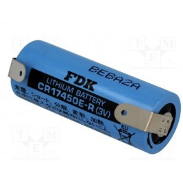 BATTERIA CR17450 CON LAMELLE 4/5A