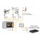 CENTRALINO MINIKOM 5 INGRESSI 5 Ing (I- III- IV- V-UHF)26 dB G. 115 dBmV