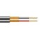 PIATTINA SCHERM.NERA BIPOL.2X0,25MM D.64 2X0,25MM D.6,4