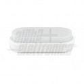 Plaf.Led Ovale 105mm 12W 230V 4000K Bia