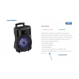 BOX AUDIO ATTIVO 10" 220/400W