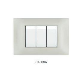 PLACCA TECNOPOL. T2 6004-11 4P SABBIA