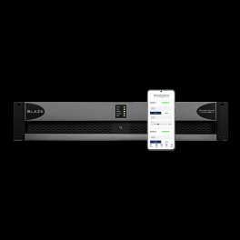 AMPLIFICATORE 4 CANALI, MAX 250W CON CONTROLLO WIFI MULTIZONA