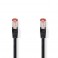 CAVO CAT 6 Cat 6 S/FTP 1,5M NERO NERO Cavo di rete Cat 6 S/FTP | RJ45 maschio - RJ45 maschio | 1,5 m | Nero