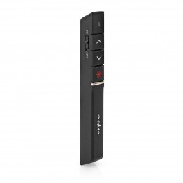 DISPOSITIVO LASER PER PRESENTAZIONI Gamma puntatore laser fino a: 100 m | Portata wireless fino a: 30 m | Nero