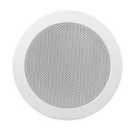 Diffusore circolare ad incasso Diffusore circolare ad incasso n Acciaio  Bicono da 4OHM  16 ohms 30W  Potenza a 100v 6W